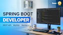 develop java spring boot and backend web application