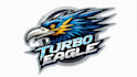 make eye catching turbo eagle mascot logo design in my style