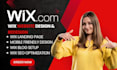 design wix website develop wix website build wix website develop wix studio