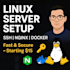 setup linux servers on AWS vpc, azure vnet, or vmware onprem