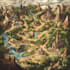 draw your high quality fantasy map illustration arts