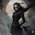 draw dark fantasy character illustration