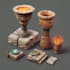 create 3d props, objects , game assets
