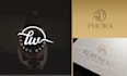 do luxury signature initial letter and monogram logo design