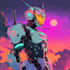draw custom mecha robot