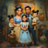 design a disney family portrait