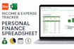 create income and expense tracker spreadsheet, personal finance paycheck budget