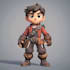 draw 3d character modeling for games and films
