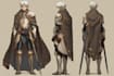 draw character design anime vtuber model, dnd, game