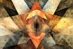 create abstract geometric digital art