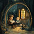 create playful children book illustration