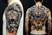 do sleeve tattoo design, realistic tattoo design