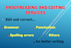 edit proofread research contents professionally