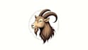 do unique goat head logo design 1 day delivery