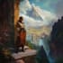 paint a character illustration in a fantasy world