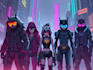 create sci fi or cyberpunk character artwork