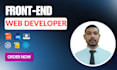 be your expert front end web developer HTML CSS tailwind CSS javascript