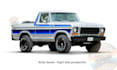 design chromatic graphics for ford bronco 1978