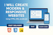 create a responsive website