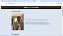 design a clean and responsive web page