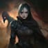draw your character in a dark fantasy