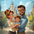 a disney family portrait for you