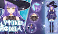 draw and rig live2d vtuber model, 2d vtuber model, live 2d vtuber commission