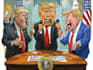 draw political cartoon and comic strip