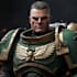 draw a warhammer 40k character art
