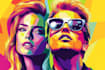 make a beautiful wpap pop art portrait