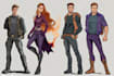 create comic characters design based on your concept