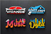 do 3d modern business logo design for your brand