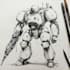 do complete mecha concept arts