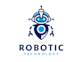 create a high quality robot logo design