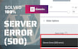 fix elementor 500 internal server error, bugs in 1 hour