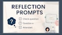 develop engaging workbook material with thought provoking prompts