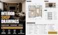 create interior shop drawings and boq for construction
