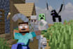 make 3d minecraft funny animation with high quality graphic