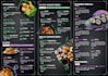 modern restaurant menu design