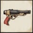 draw a 3d weapon illustration for gaming