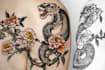 draw japanese traditional tattoo design