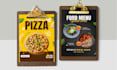 design a print ready restaurant menu for vistaprint