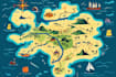map illustration vector illustration vector map