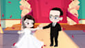 wedding video 2d chibi animation