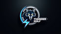 make a high quality thunder wolf mascot logo in one day