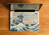 design unique laptop skins, led keyboard,screen wallpaper