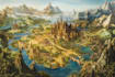 create your fantasy city map
