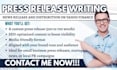 do press release, news release, yahoo finance, PR distribution, digital journal