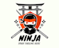 create a high quality samurai logo design