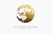 design a professional modern moon logo